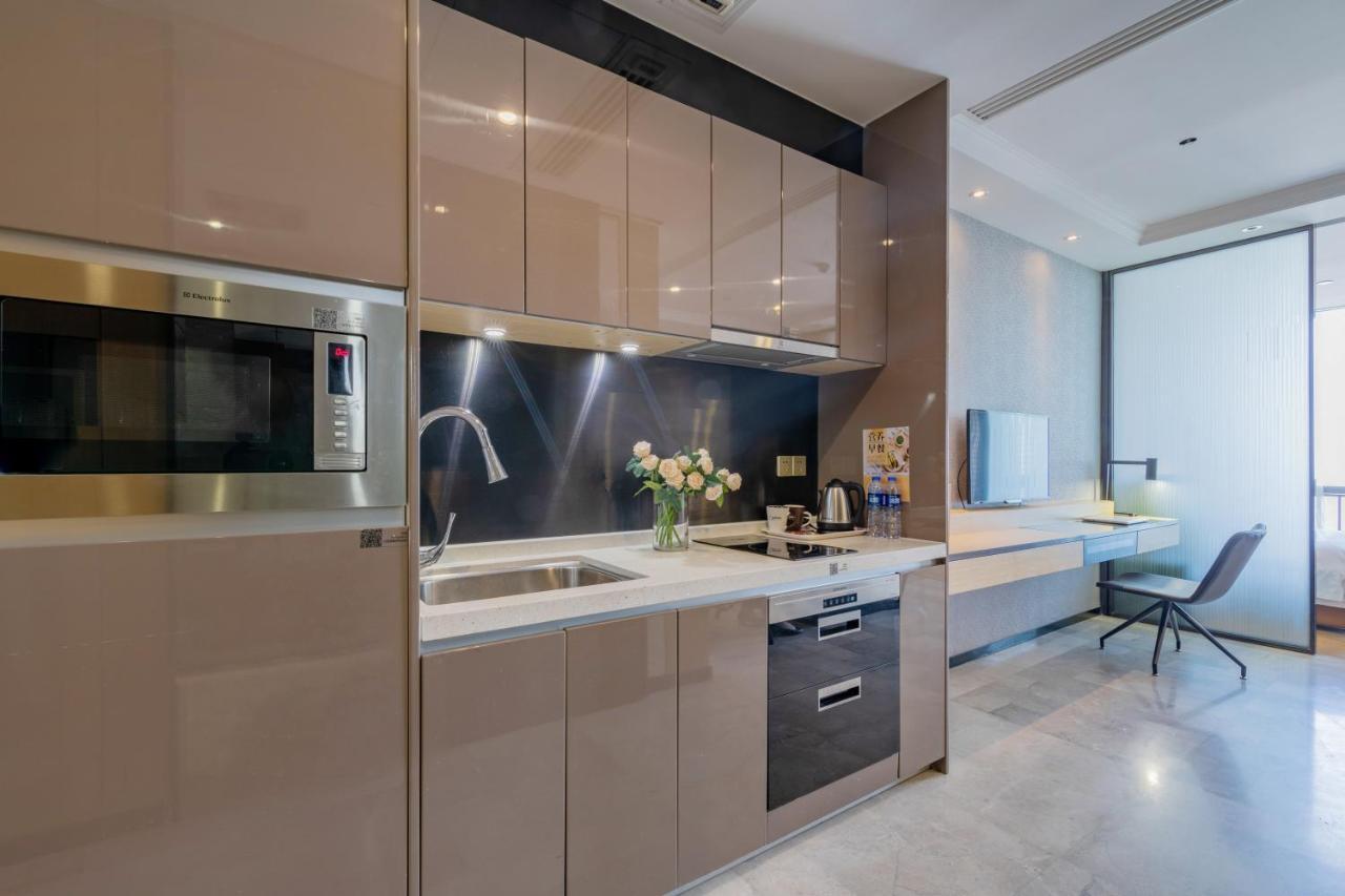 Jiajia Mix International Apartment Beijing Road Branch Canton Extérieur photo